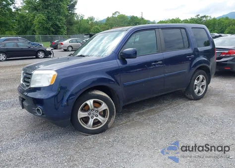 2013 Honda Pilot Ex from USA, damaged, VIN 5FNYF4H4XDB003334